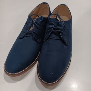 Men's Blue Suede Shoes